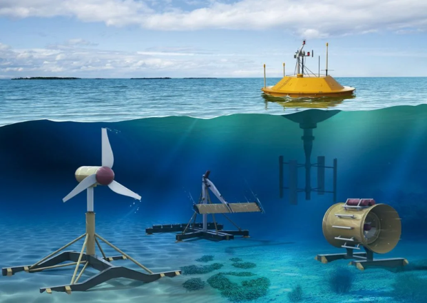 সমুদ্রের জোয়ার-ভাটা শক্তি (Tidal & Wave Energy)