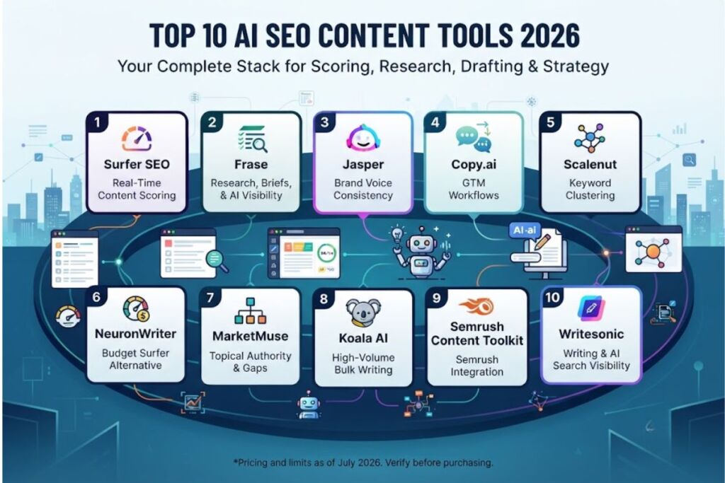 Best AI Writing Tools for SEO Content