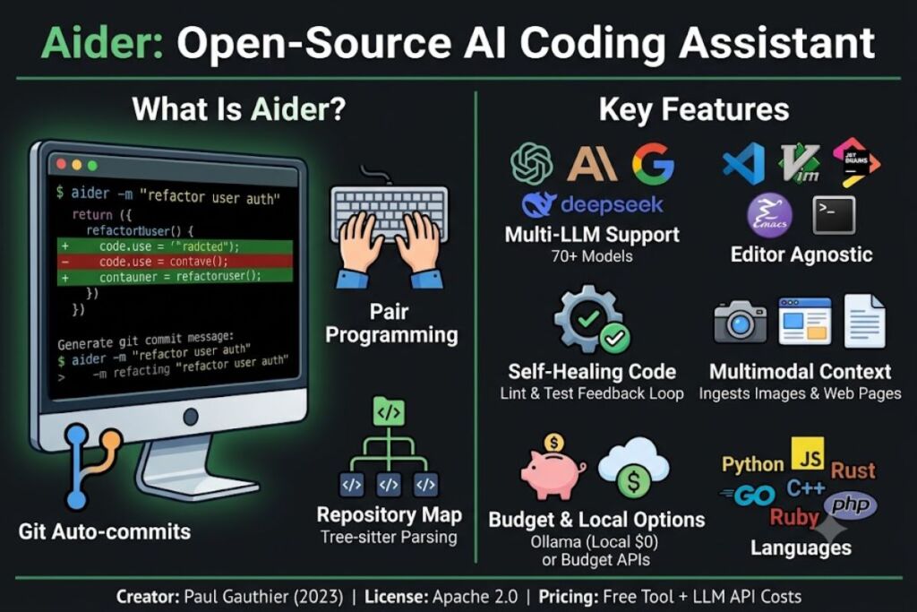 Aider Review Free, Open-Source AI Pair Programmer
