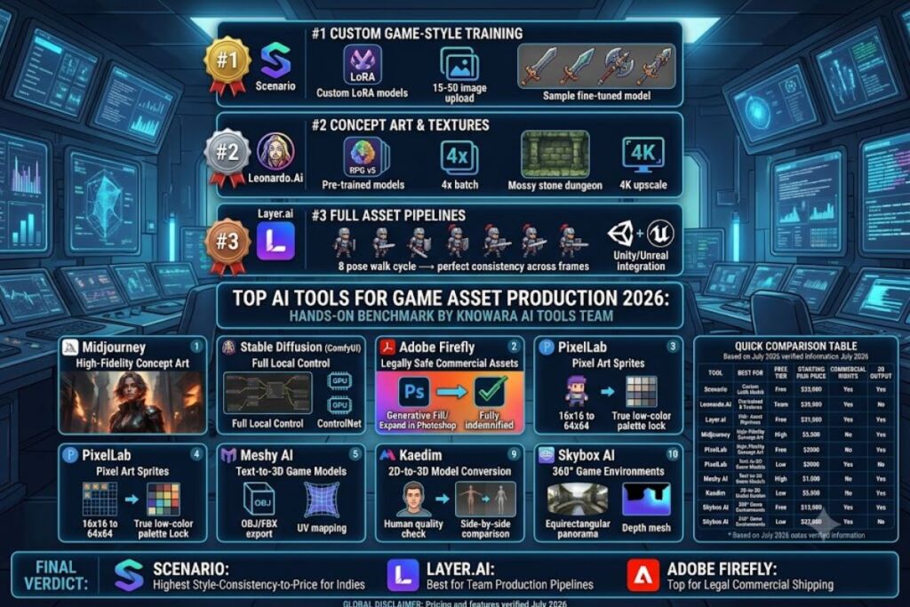 Best AI Image Generators for Game Assets