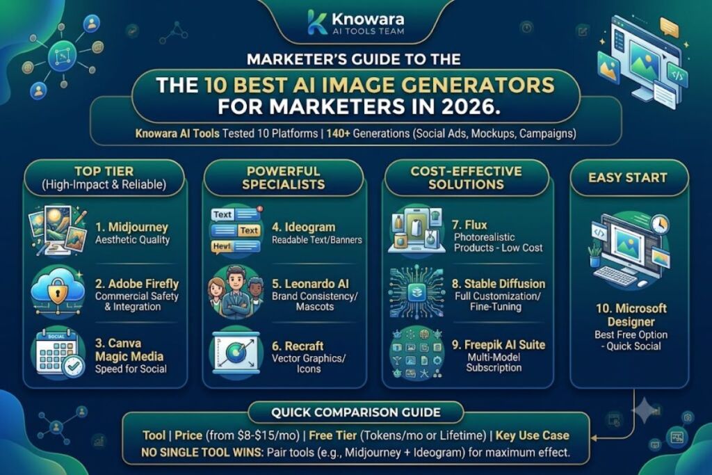 Best AI Image Generators for Marketers