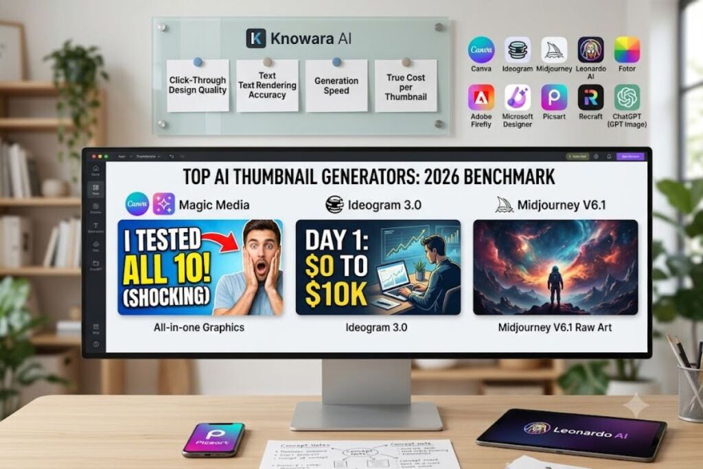 Best AI Image Generators for YouTube Thumbnails