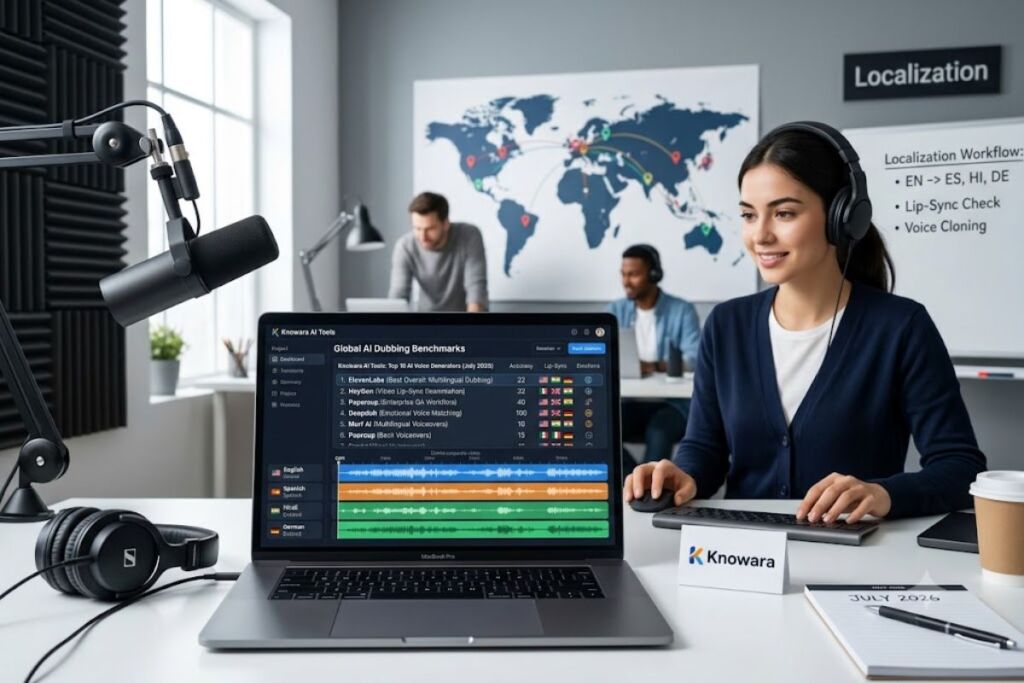 Best AI Voice Generators for Dubbing & Localization