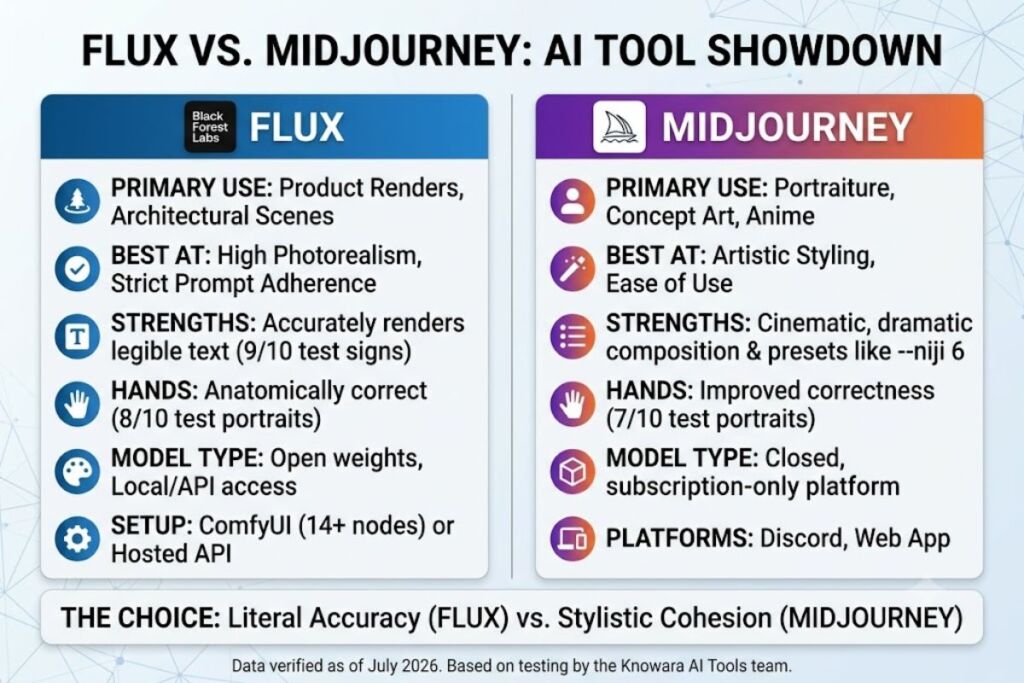 FLUX vs Midjourney