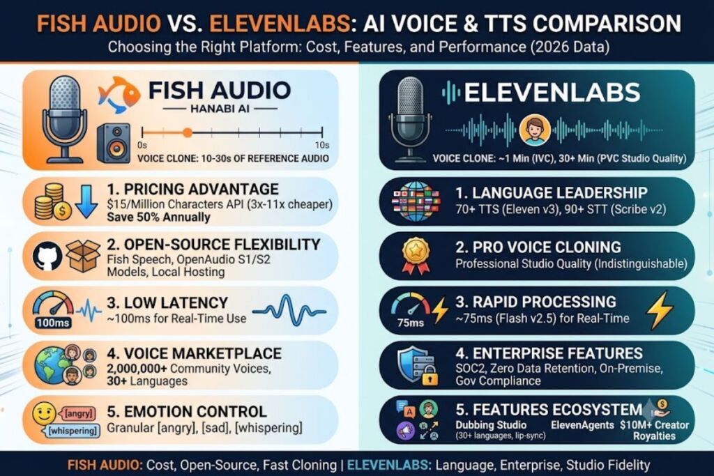 Fish Audio vs ElevenLabs