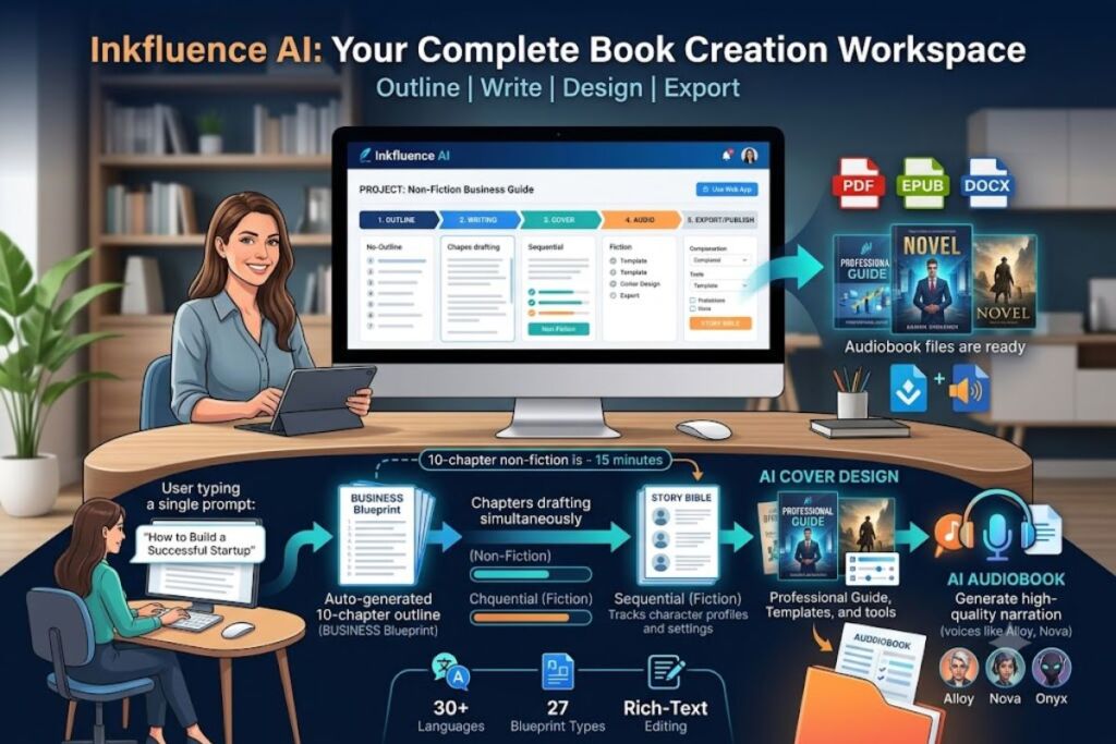 Inkfluence AI Review Full Outline-to-Book Pipeline Tested