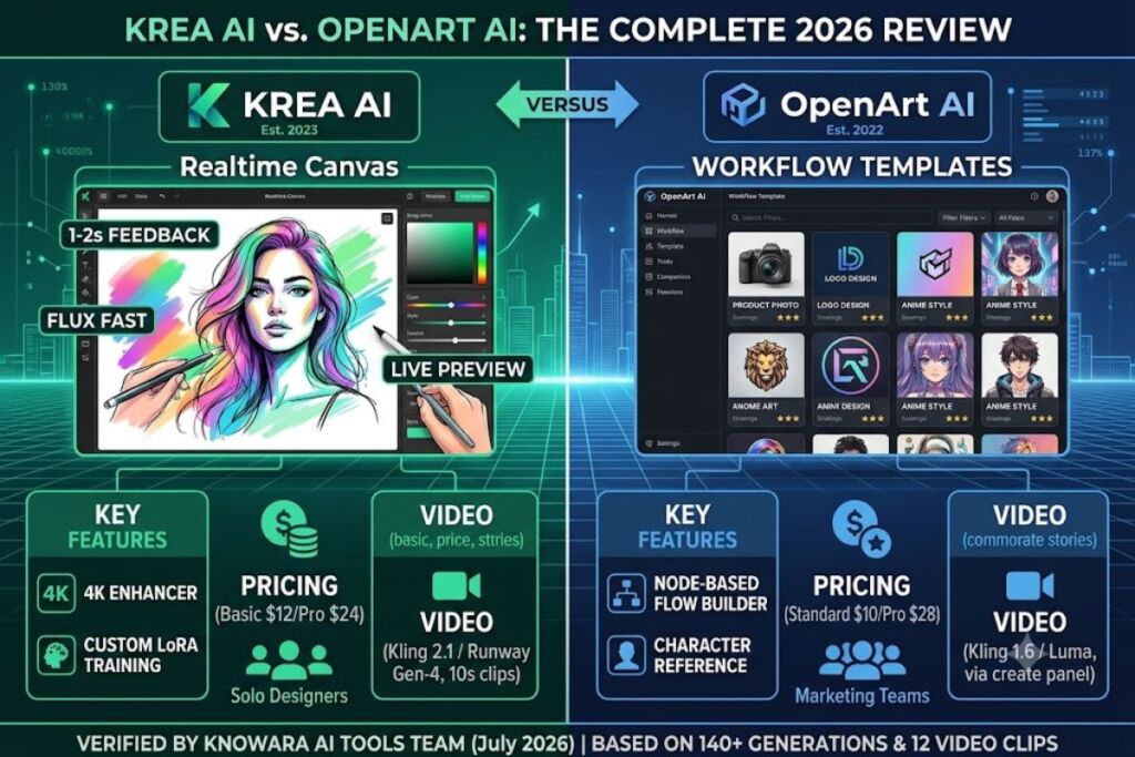 Krea vs OpenArt