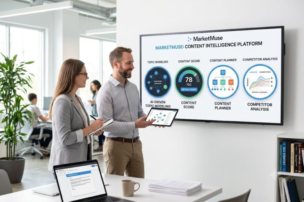 MarketMuse Review Content Gap Analysis and Topic Modeling Tested