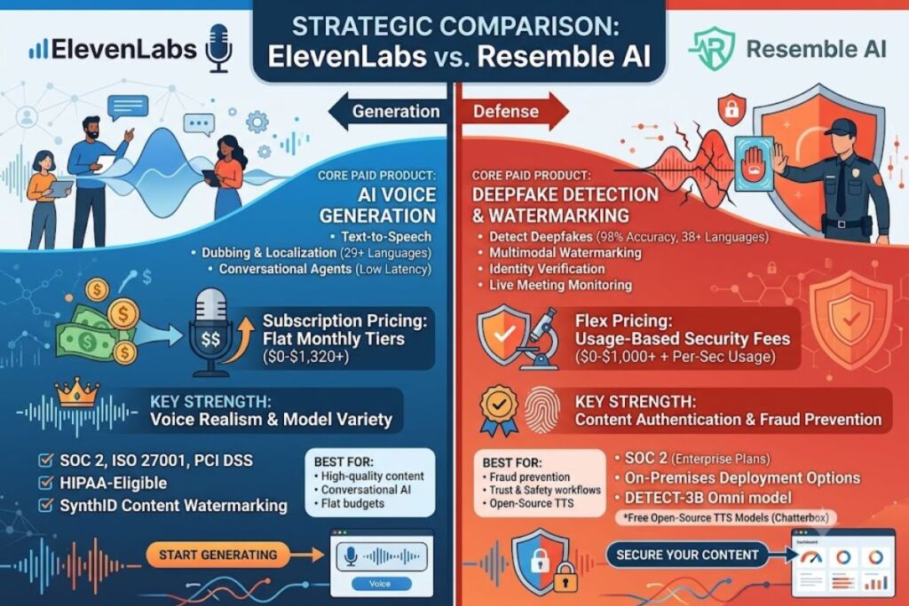 Resemble AI vs ElevenLabs