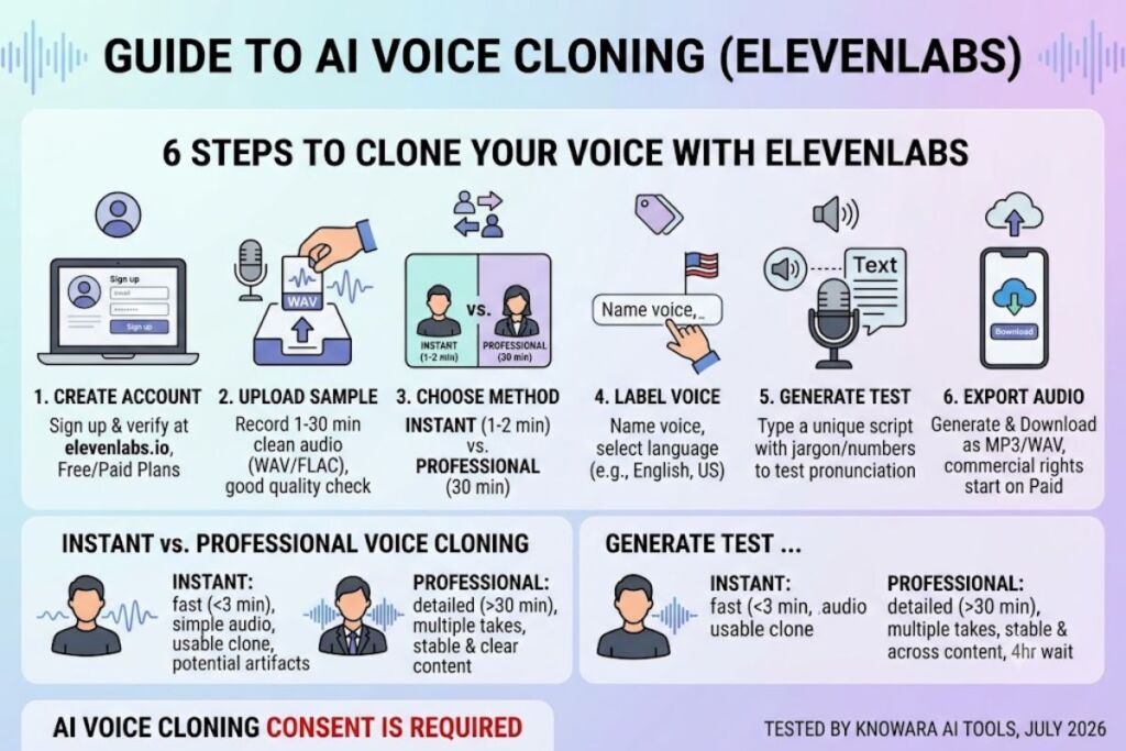 How to Clone Your Voice with AI