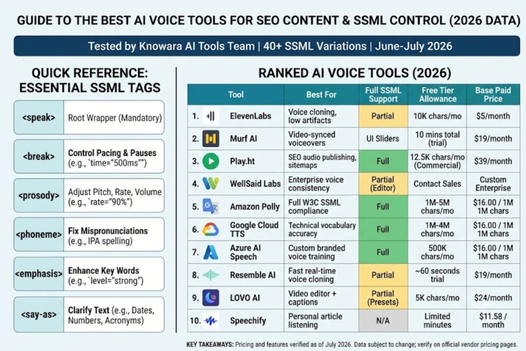 How to Use SSML for Better Text-to-Speech