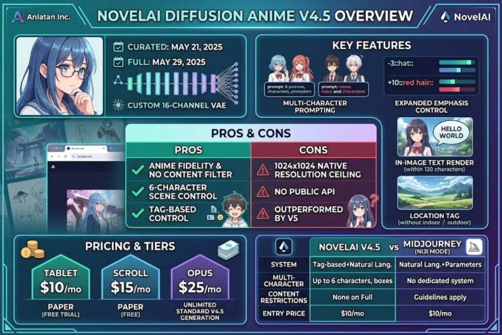 NovelAI Diffusion Anime V4.5