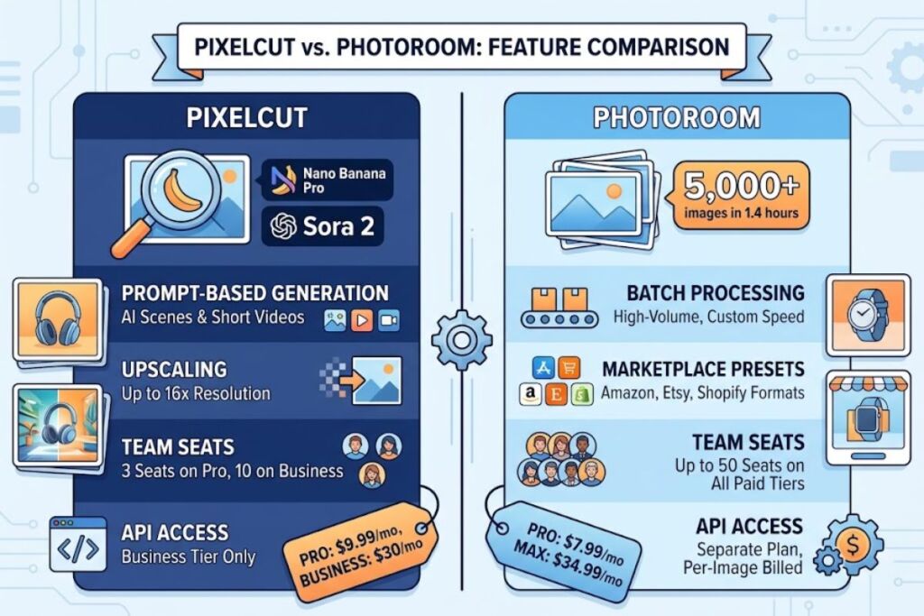Pixelcut vs Photoroom Which AI Product Photography Tool Wins in 2026