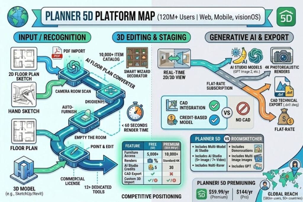 Planner 5D Review 2026 Features, Pricing, Verdict